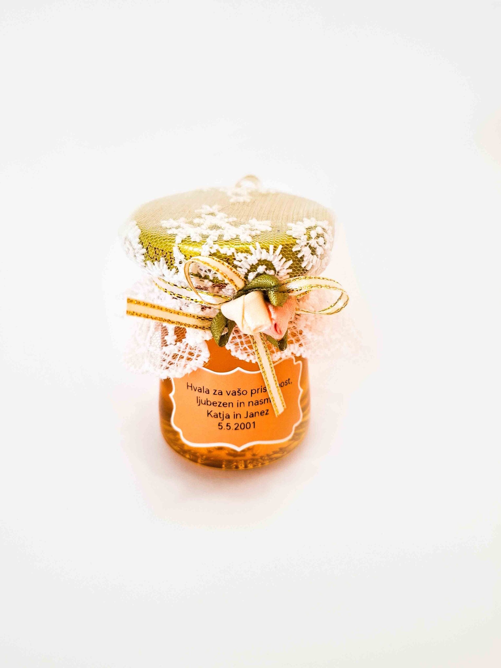 Organic Linden Honey with Lace