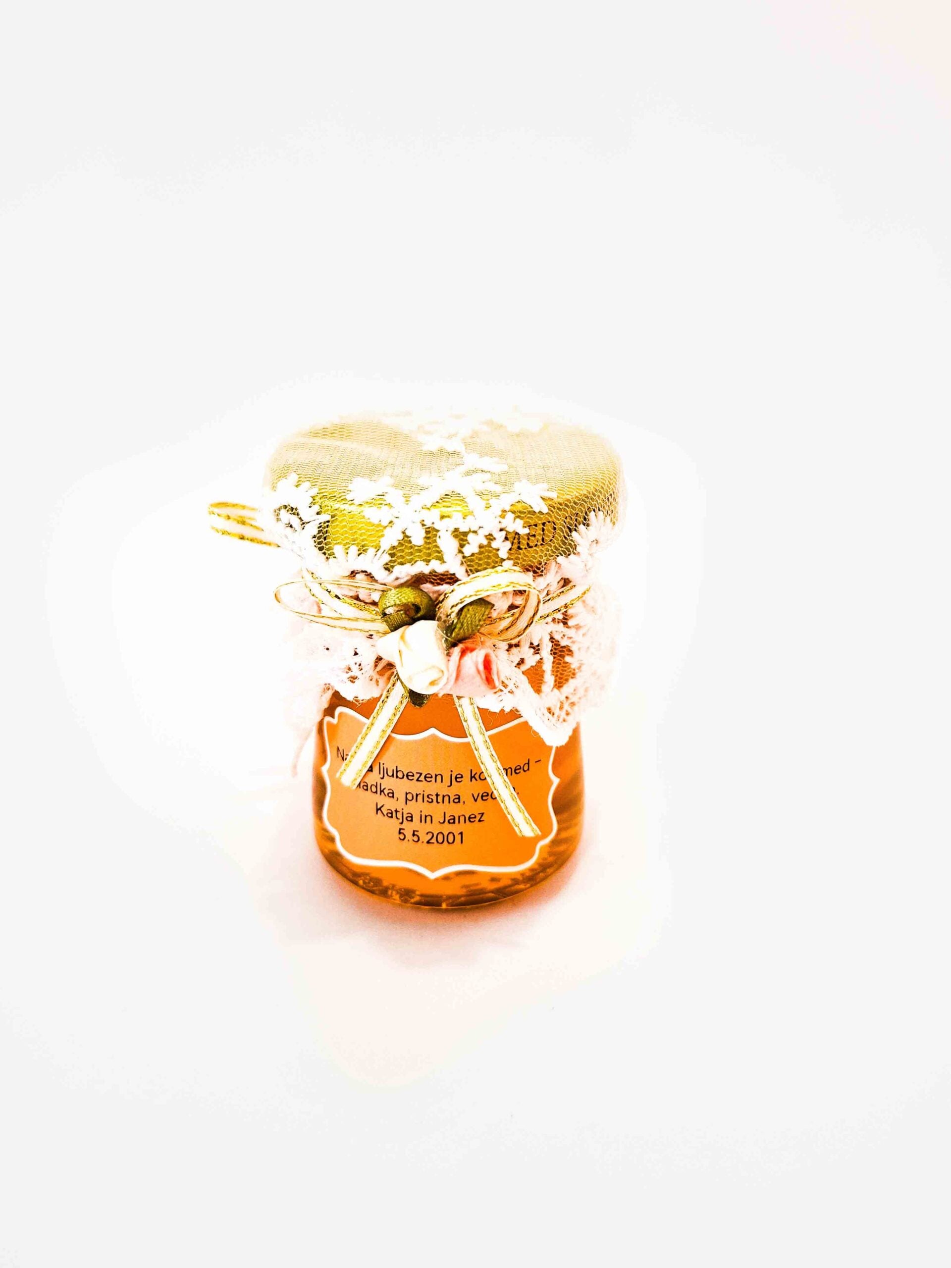 Organic Linden Honey with Lace