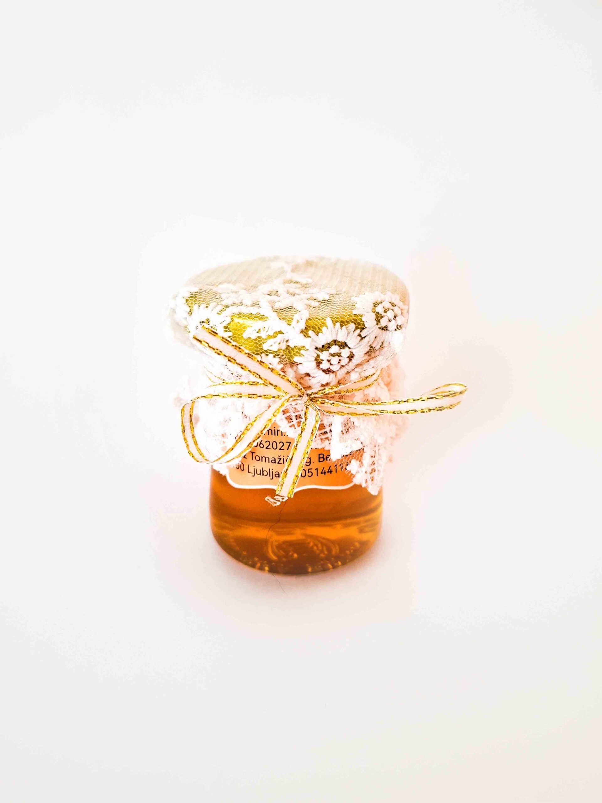 Organic Linden Honey with Lace