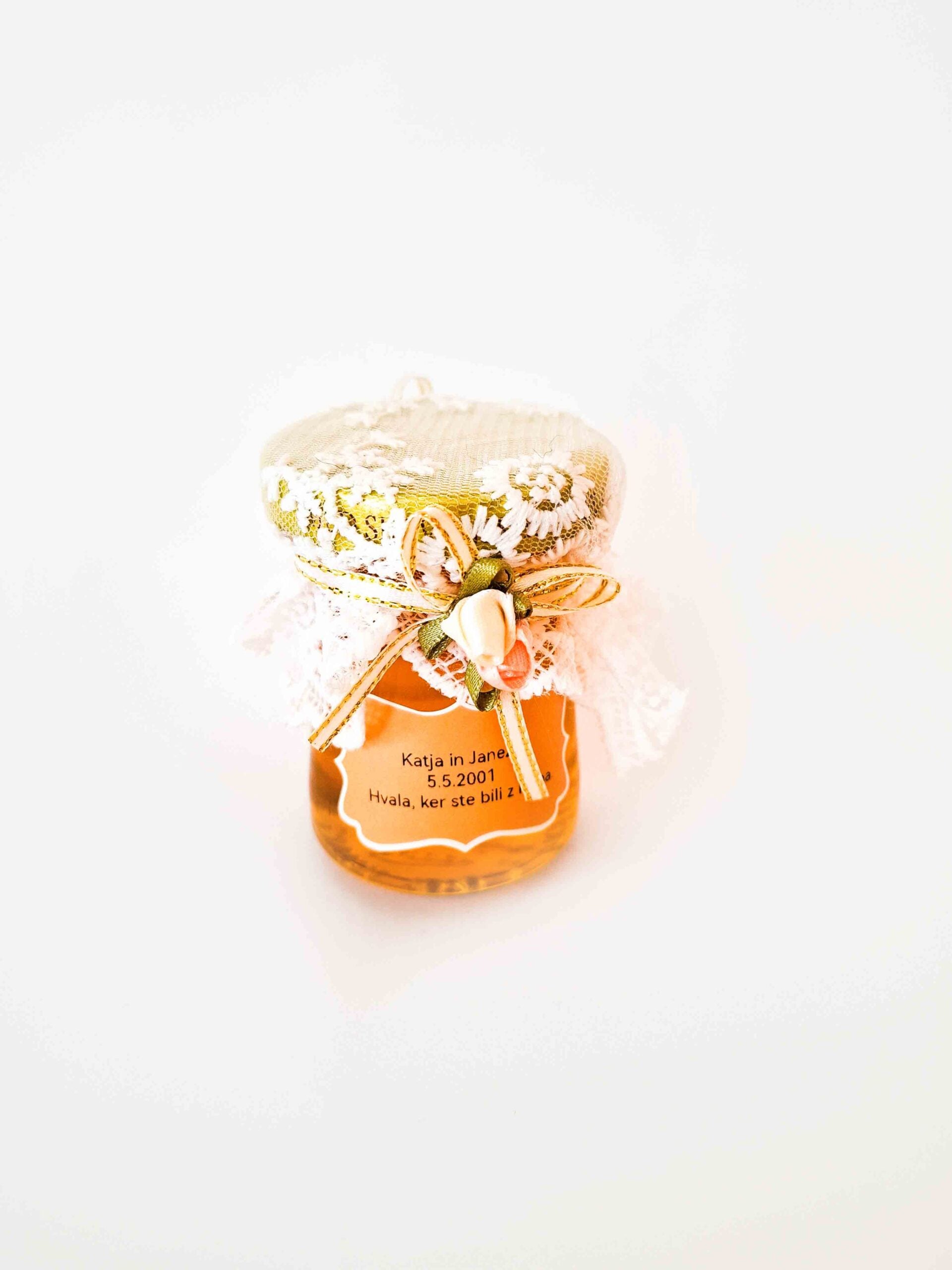 Organic Linden Honey with Lace