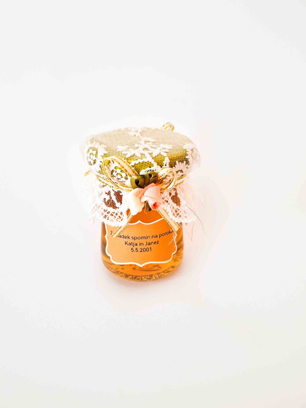 Organic Linden Honey with Lace