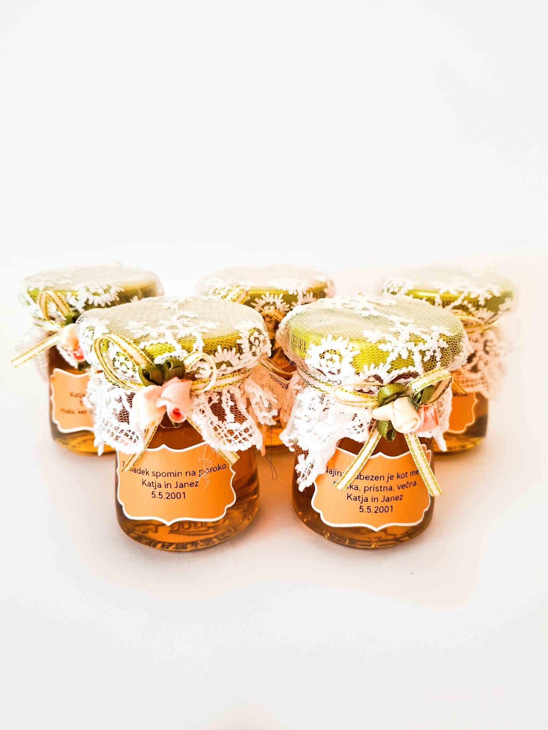 Organic Linden Honey with Lace