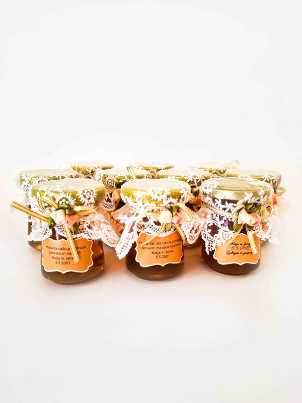 Organic Linden Honey with Lace