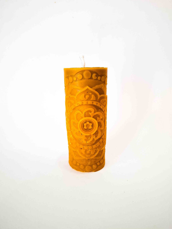 Mandala Candle