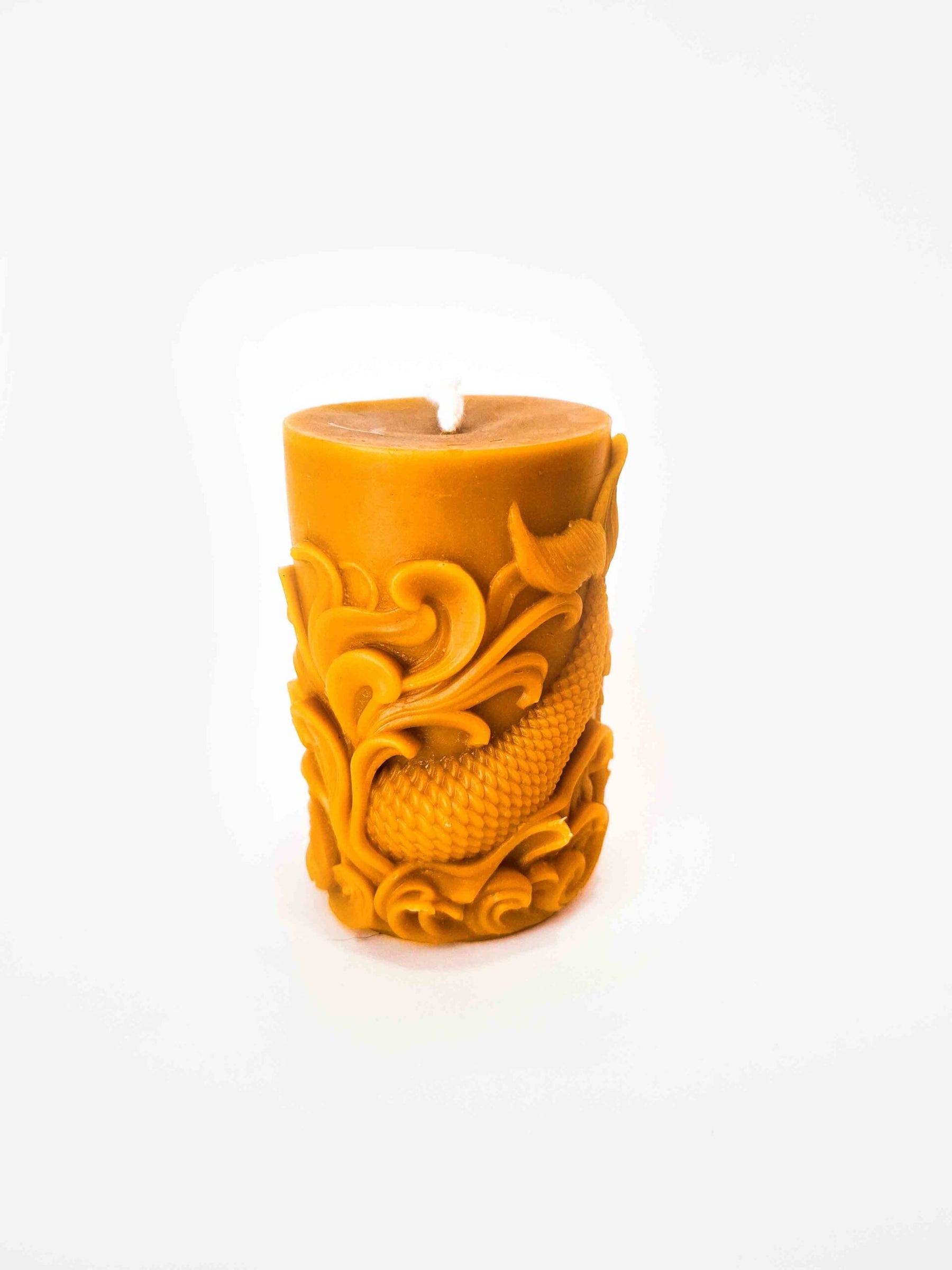 Mermaid candle in waves