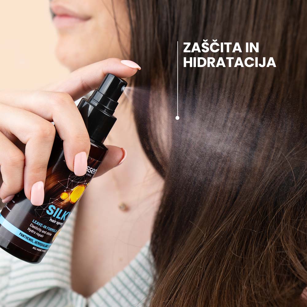 Zijdezachte Thermische Haarbescherming Spray