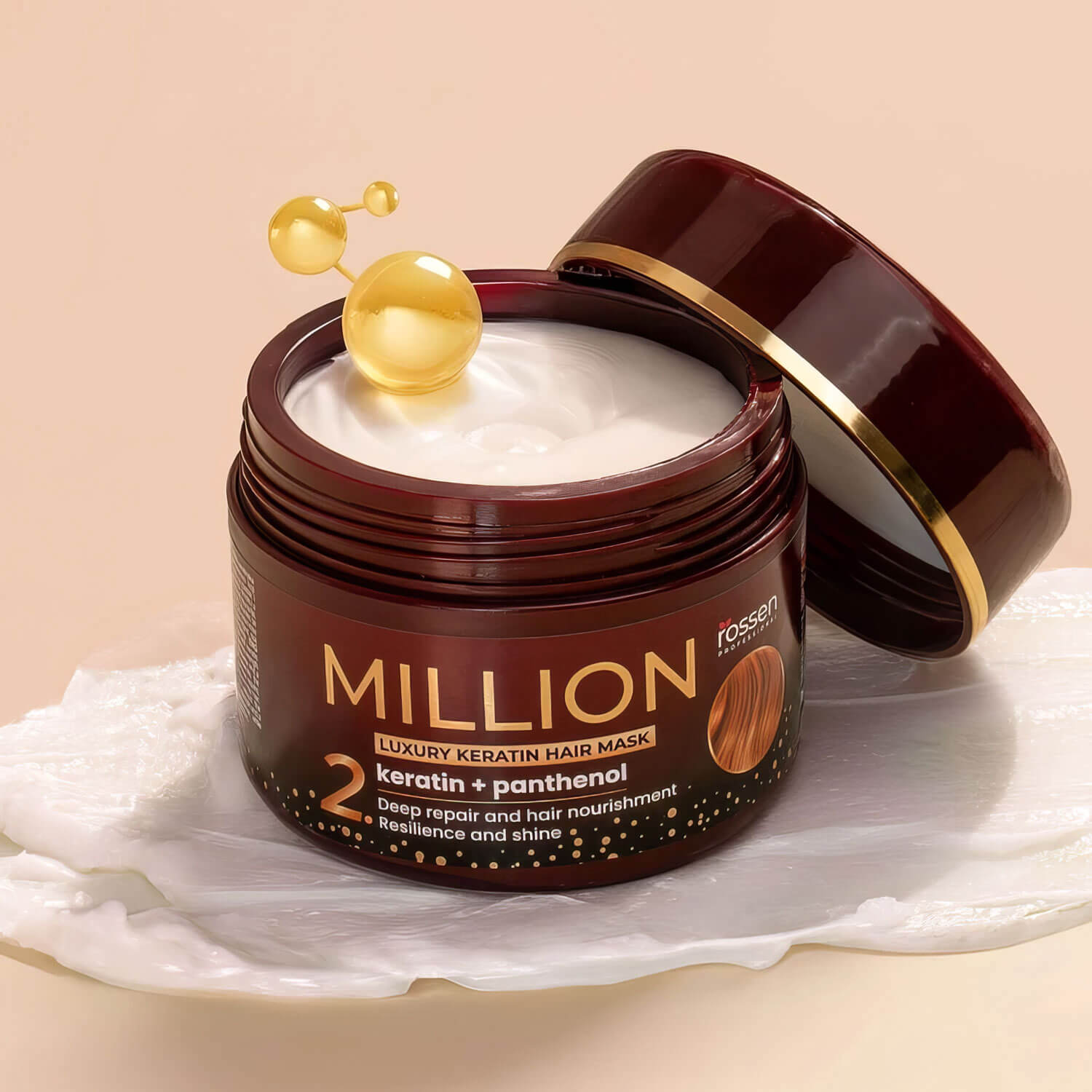 Million Keratin Mask for Strengthening and Easier Styling