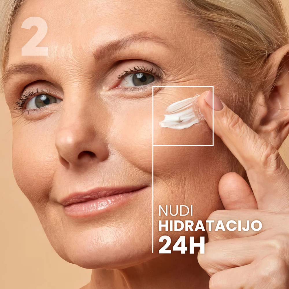 TRIO set for 24h facial care + HEADBAND