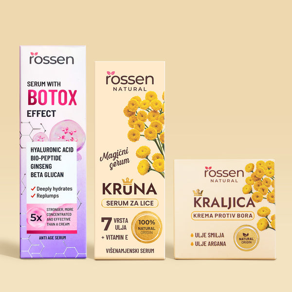 Krona serum, evening face care