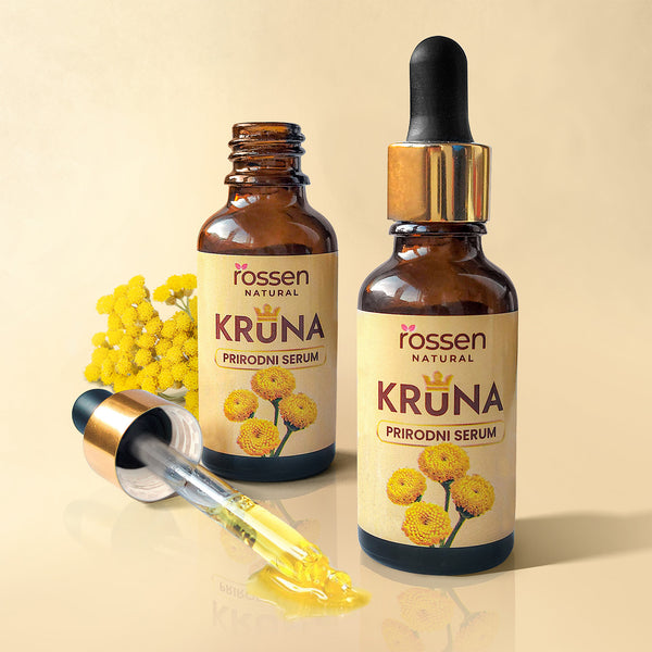 Krona serum, evening face care