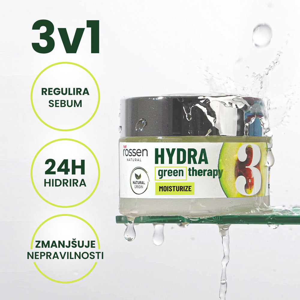 Hydra Green krém na mastnú pleť