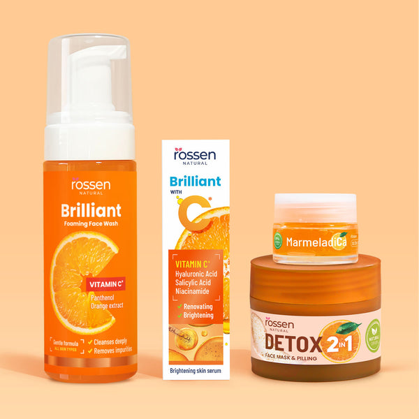 Conjunto de Cuidado Facial con Vitamina C