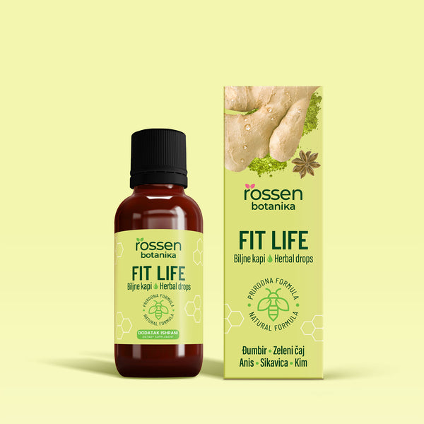FIT Life kapljice za podporo prebavi - prehransko dopolnilo