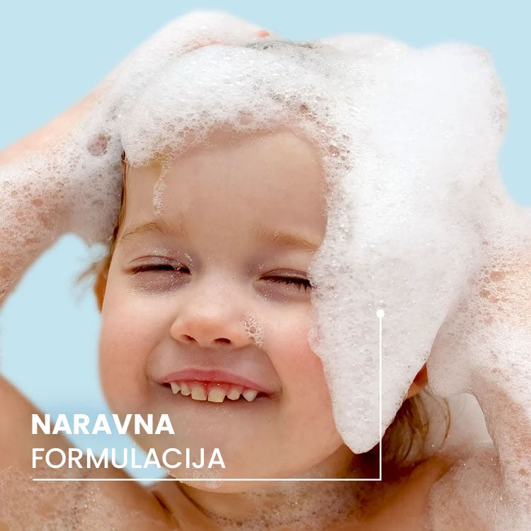 Natural šampon in kopel za otroke