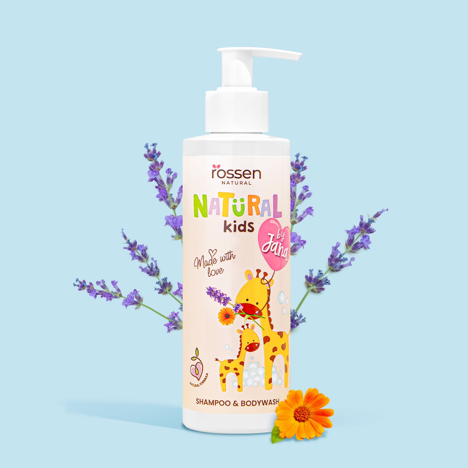 Natural Shampoo and Bath for Children