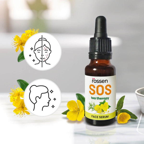 SOS serum for problematic skin, morning care