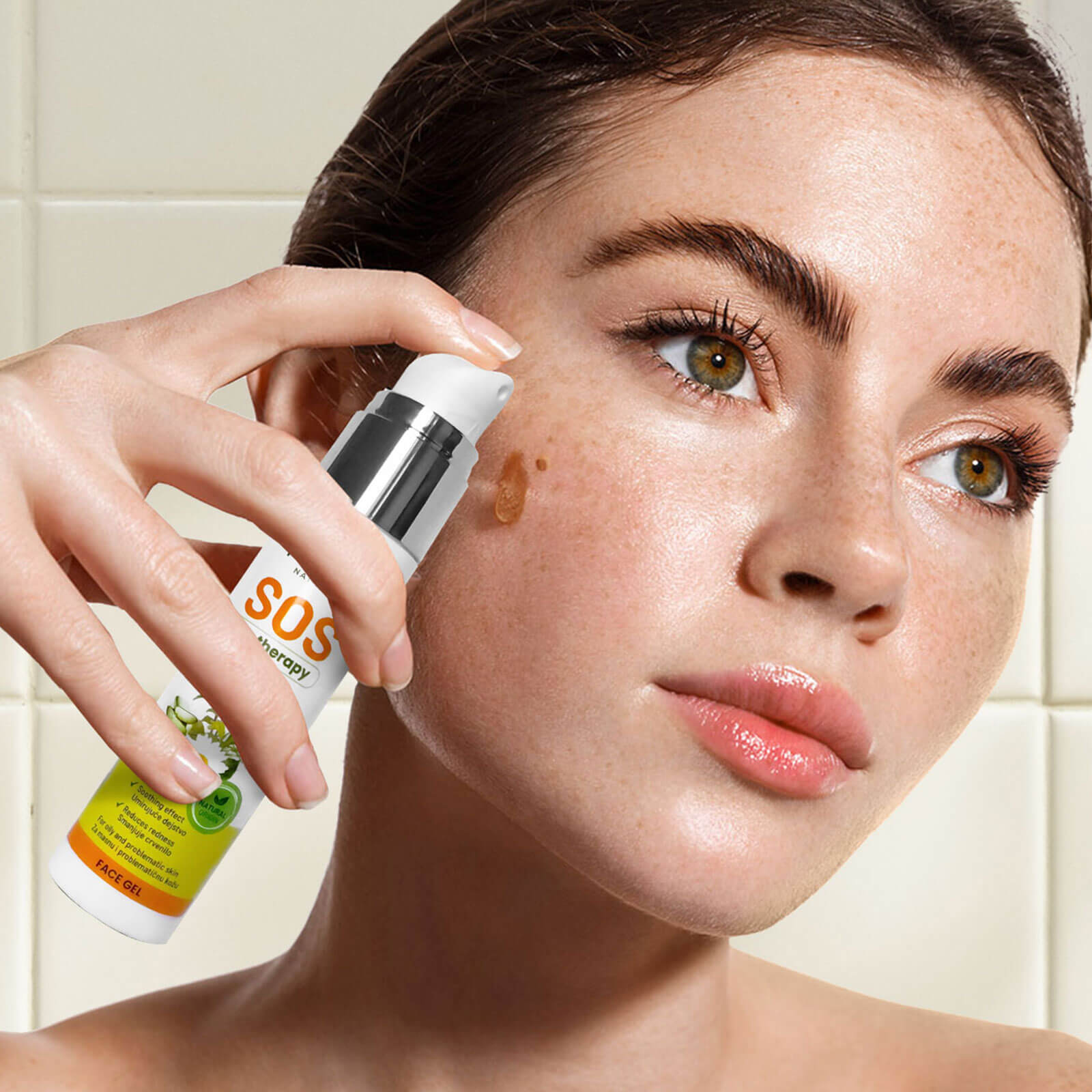 SOS Gel for Acne, Evening Care