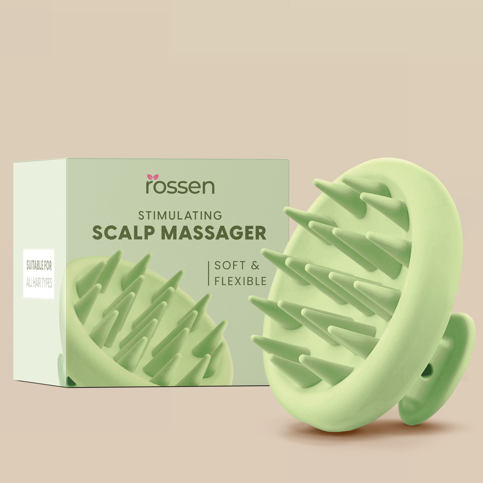 Scalp Massager - Green