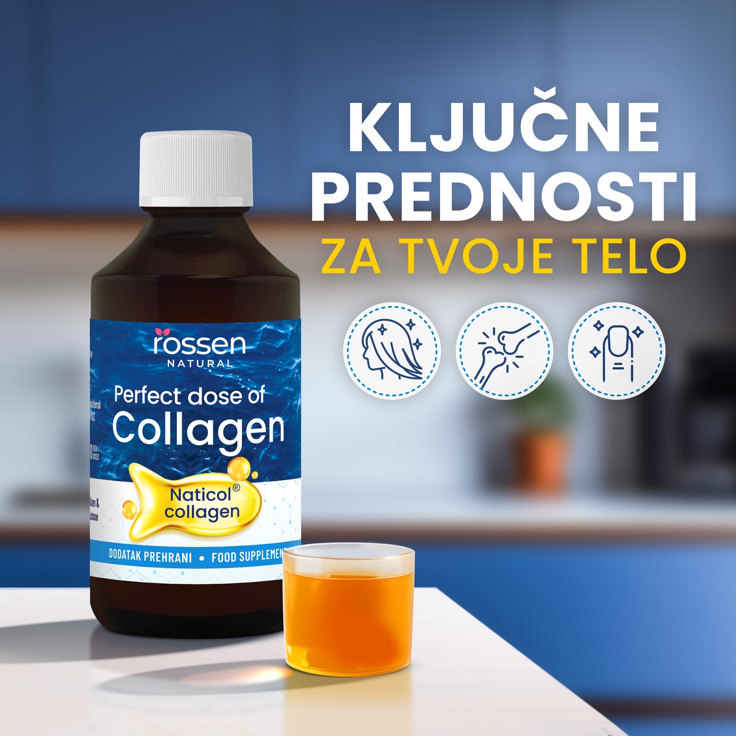 Perfecte dosis - VISCOLLAGEEN 1x 250 ml