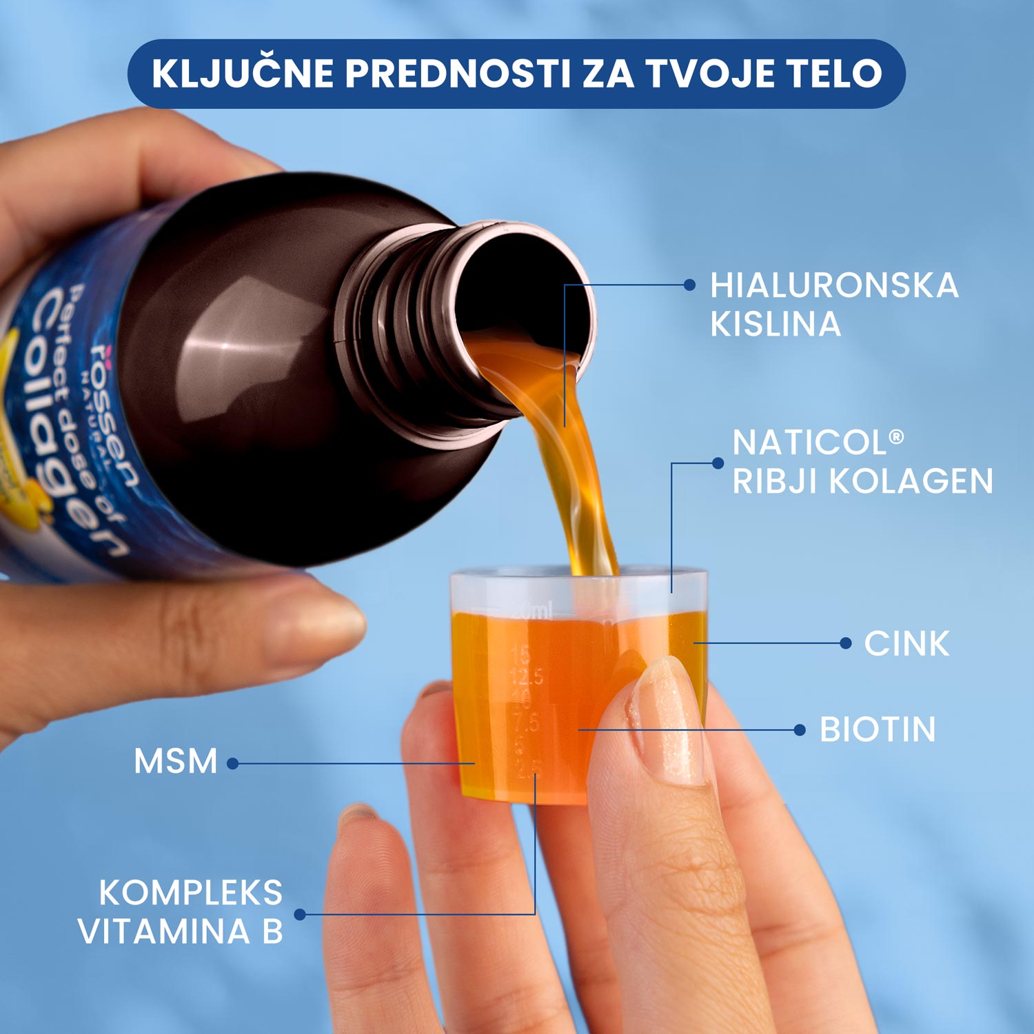 Dosis Perfecta - COLÁGENO DE PESCADO 3 x 250 ml - suplemento dietético