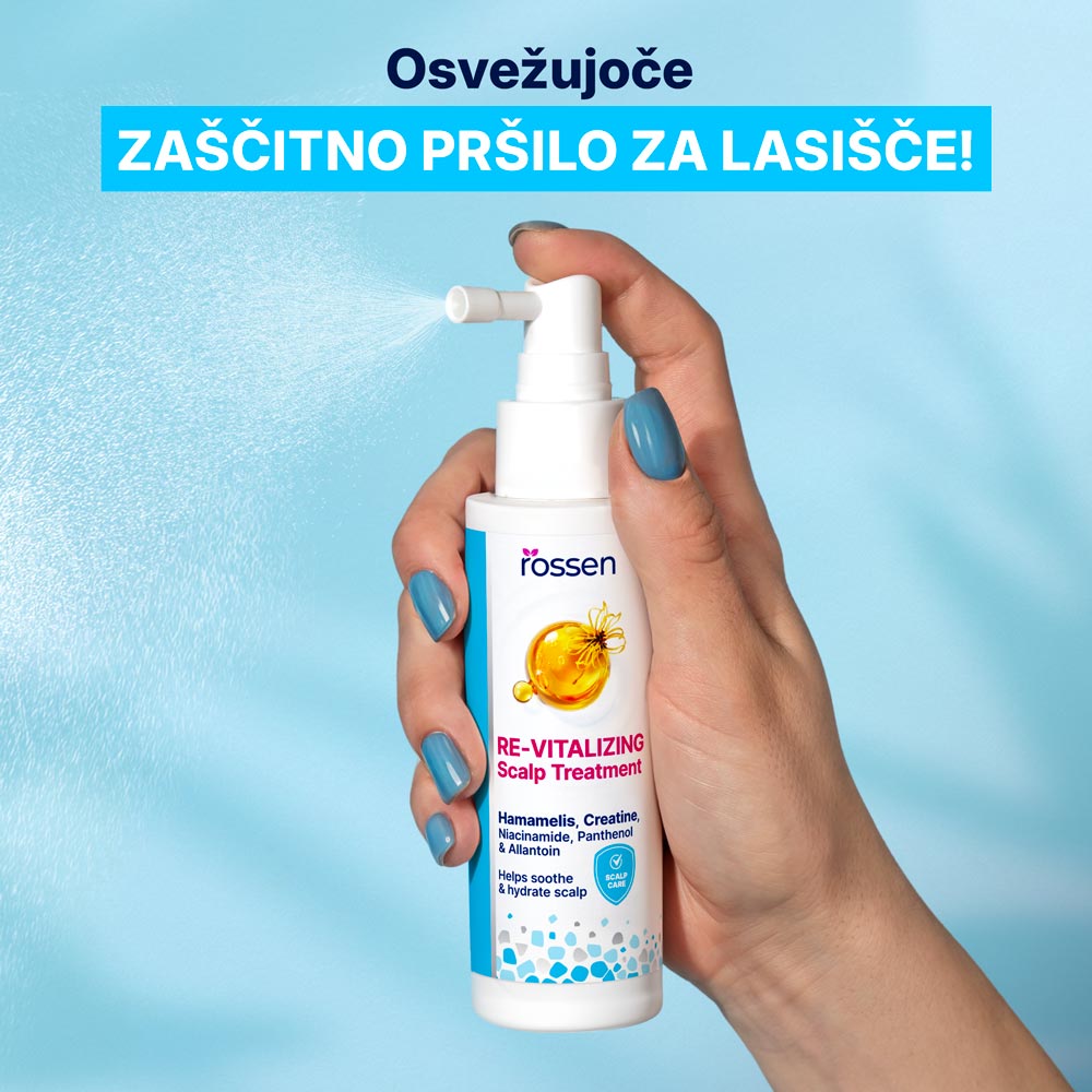 Re-vitalizing scalp spray treatment against dandruff