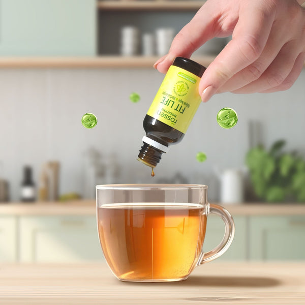 Teatox Tea for Body Detox 2x100 gr + FITlife Drops