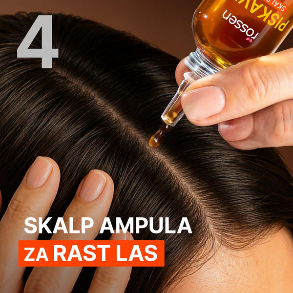 Babassu in fenugreek komplet za lase
