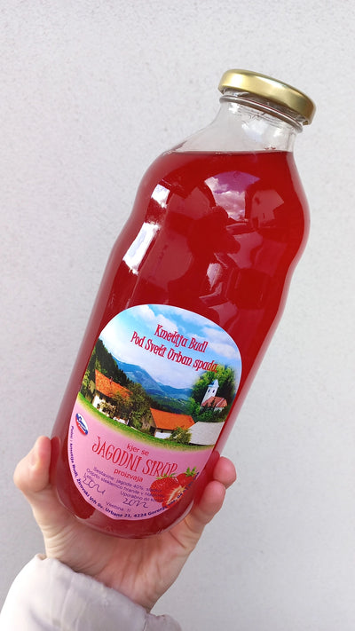 Strawberry Syrup 1l
