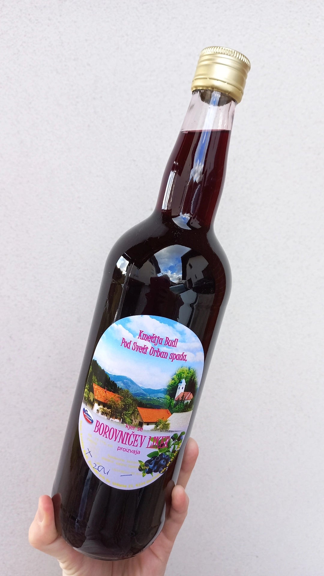 Blueberry Liqueur 1L