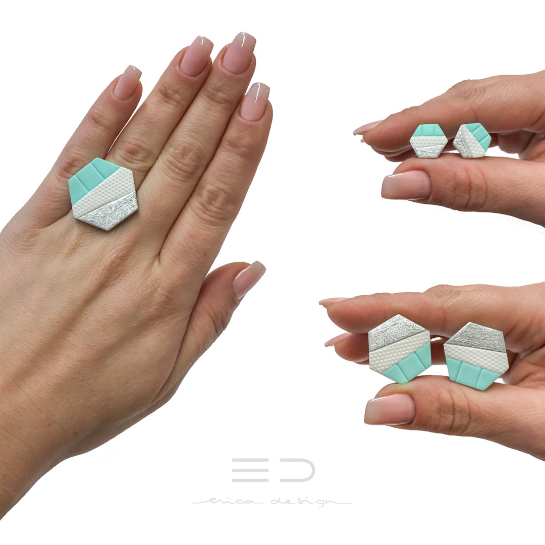 GO | mint - white - silver