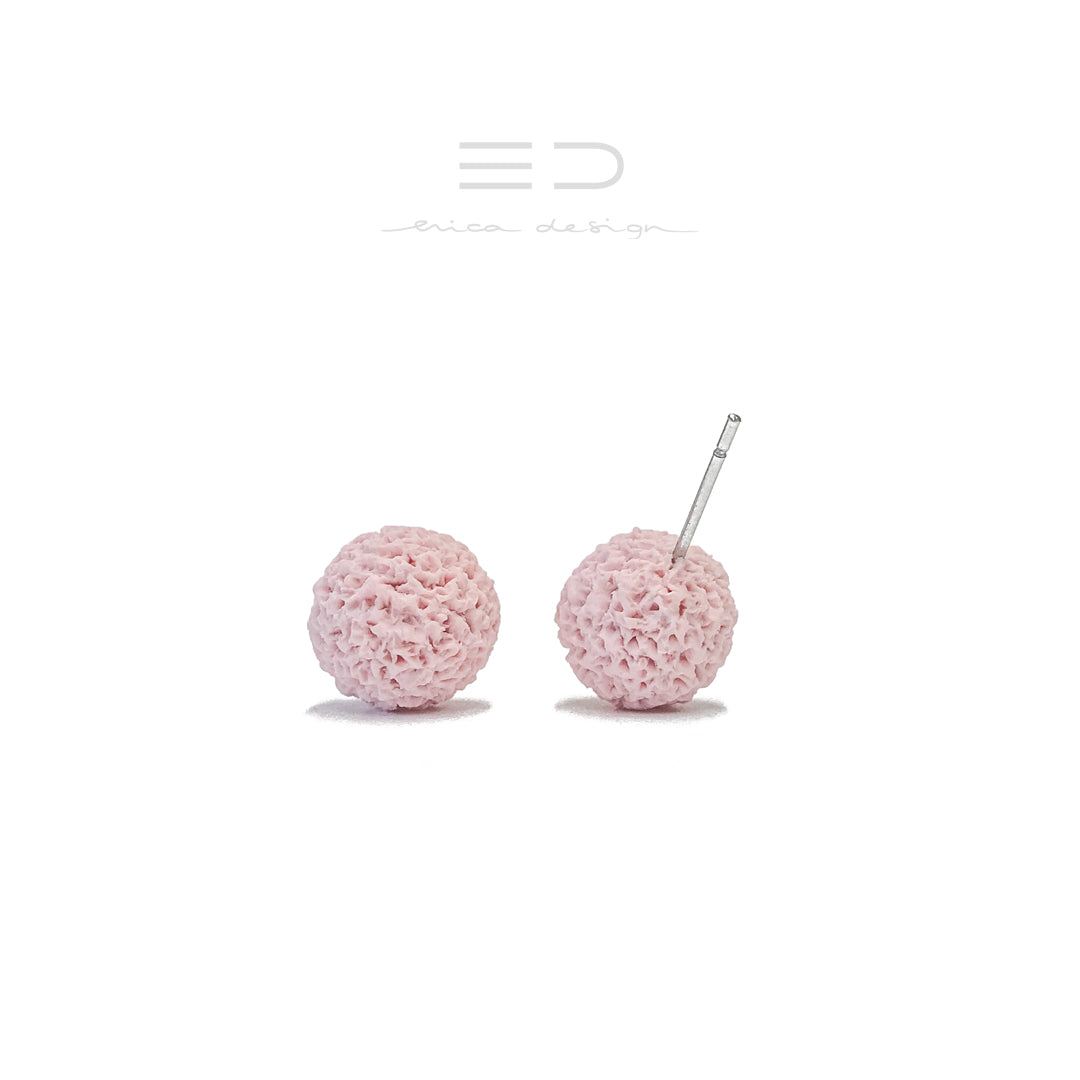 bombilla | rosa en polvo - plata