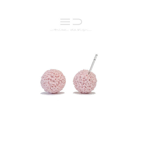 bombilla | rosa en polvo - plata