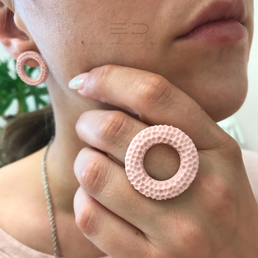 geometric | light pink