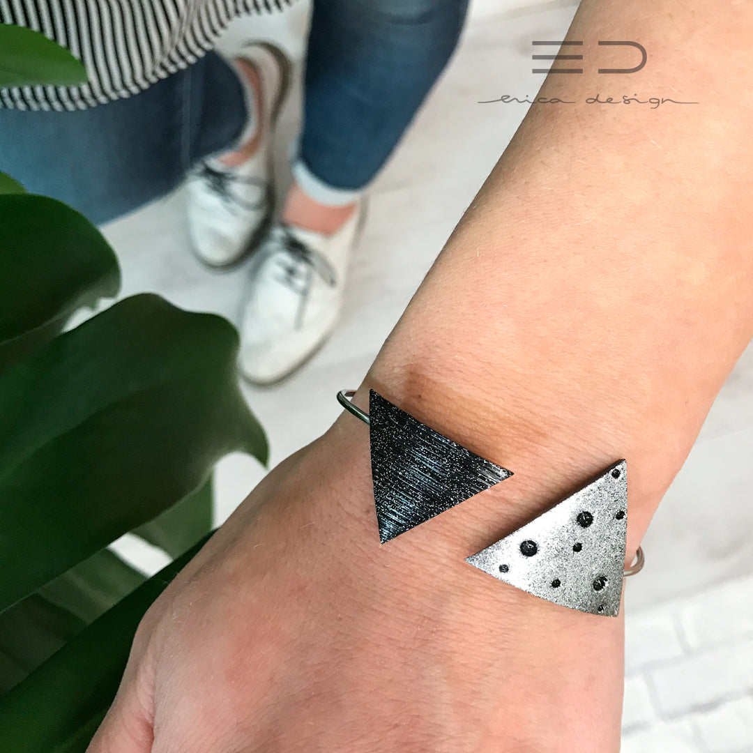 bracciale asimmetrico | aperto