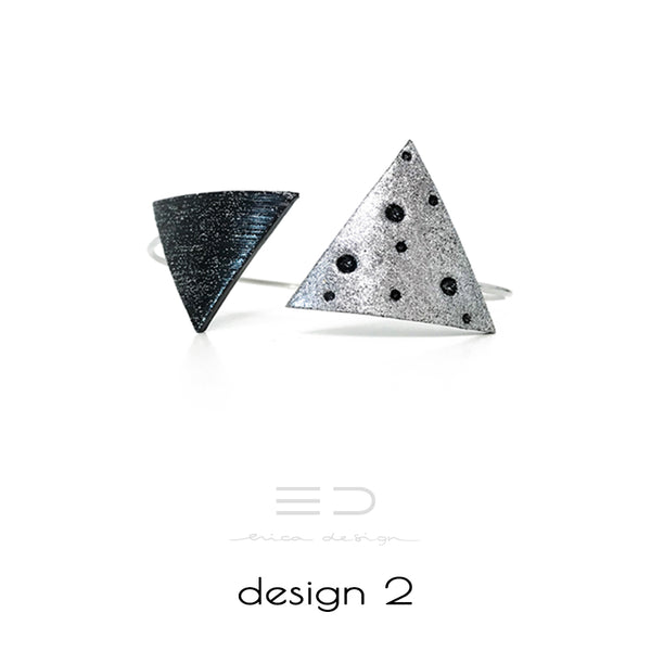 asymmetric | open bracelet