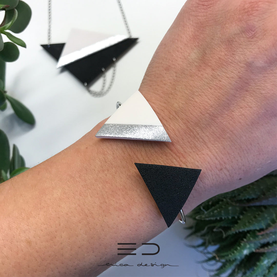 asymmetric | open bracelet