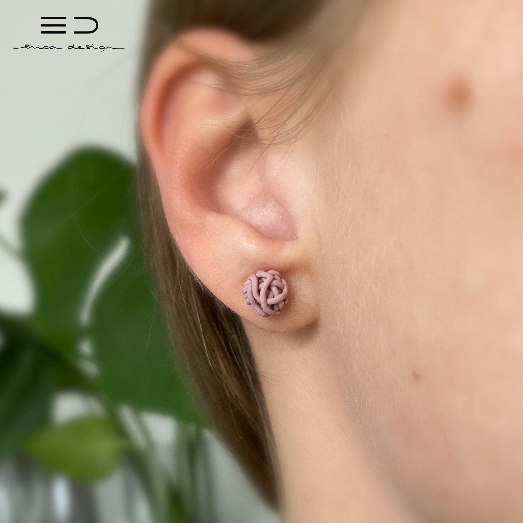 BULB SPAGHETTI earring set