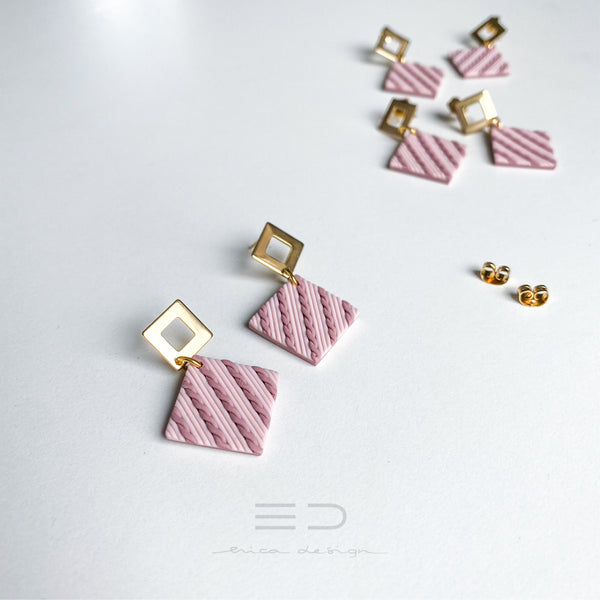 uhani | dangle squares