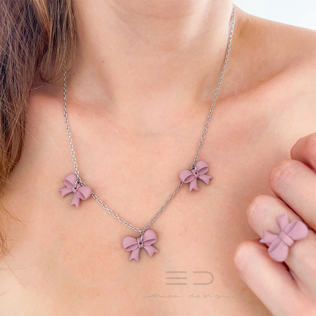 nœud | rose antique