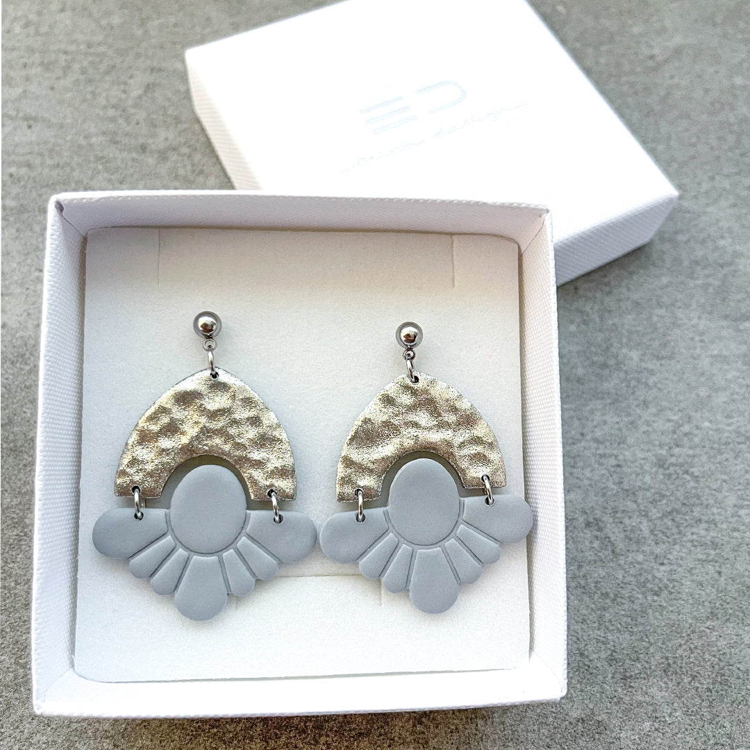 Boucles d'oreilles pendantes | Eva