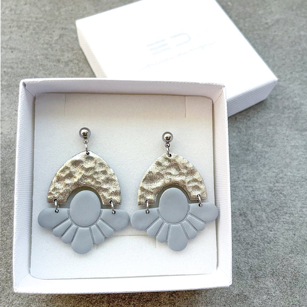 Boucles d'oreilles pendantes | Eva