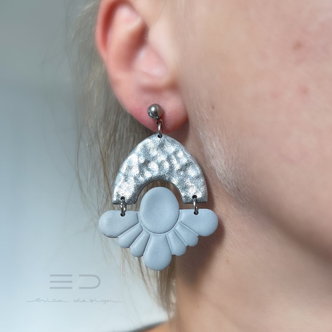 dangle oorbellen | eva