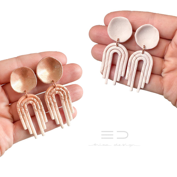 arc-en-ciel X noName | beige/or rose
