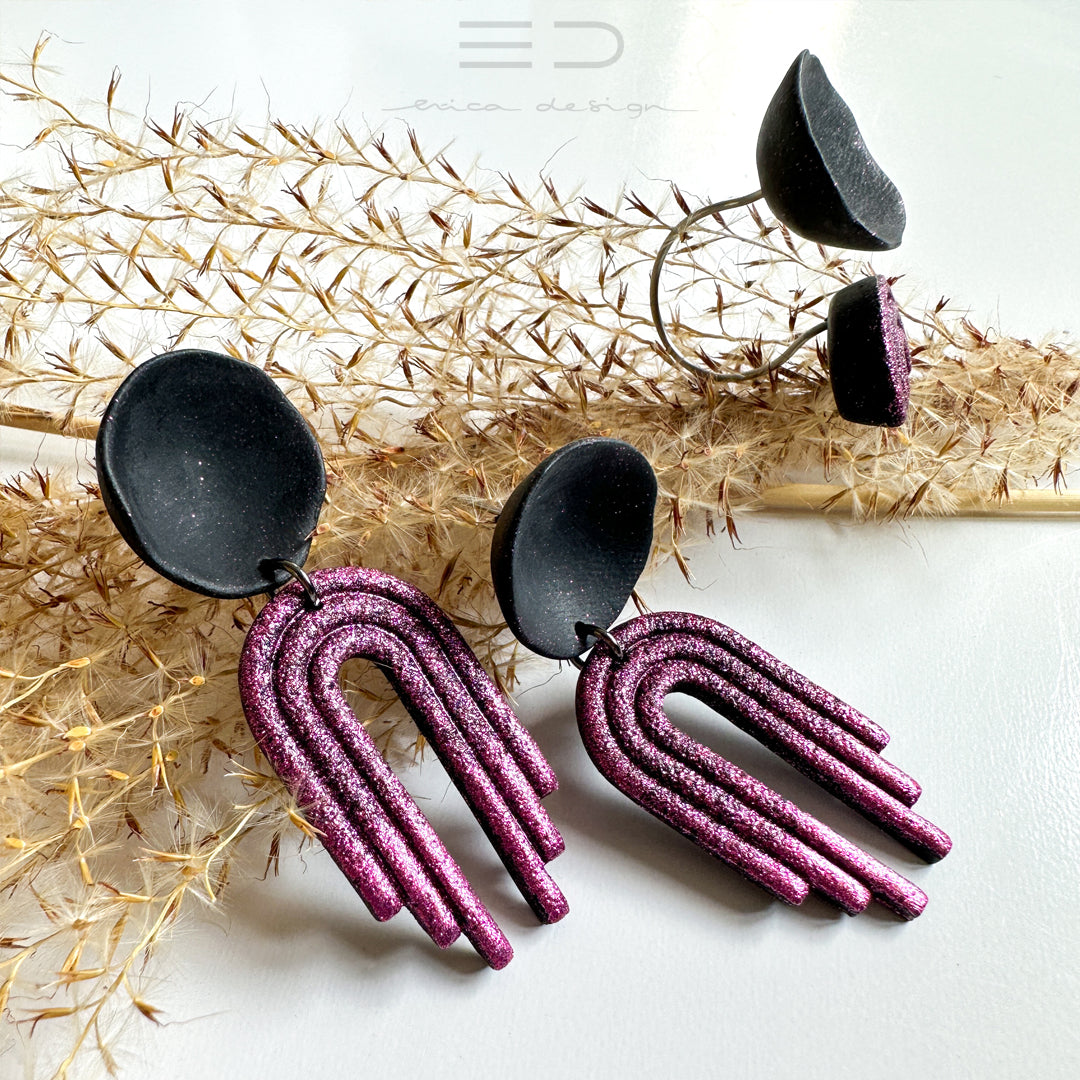 rainbow X noName | black fuchsia