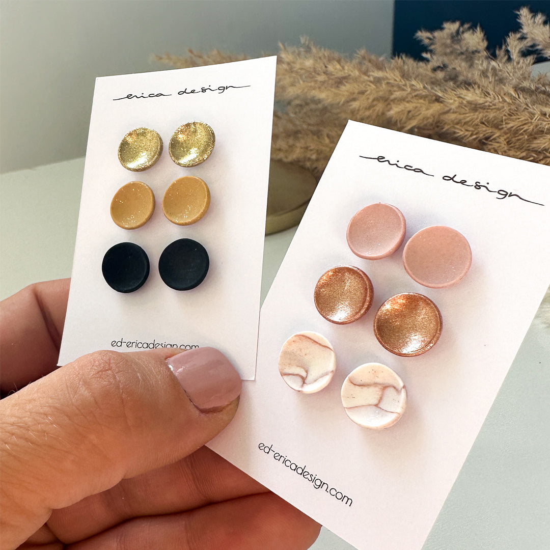 noName | gold earring set