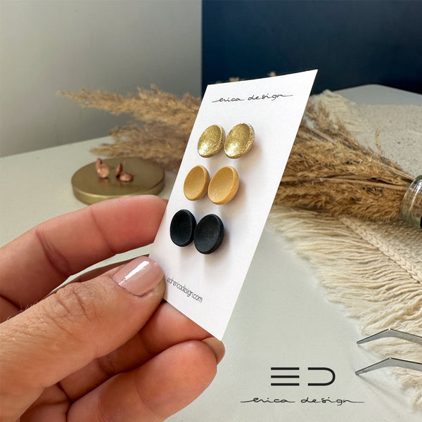 noName | gold earring set