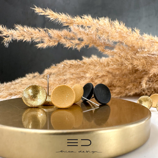 noName | stud earrings set gold