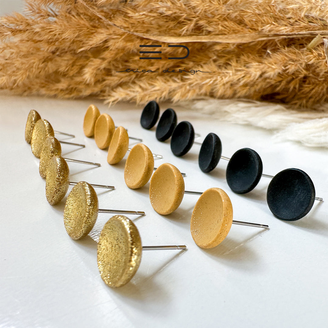 noName | stud earrings set gold