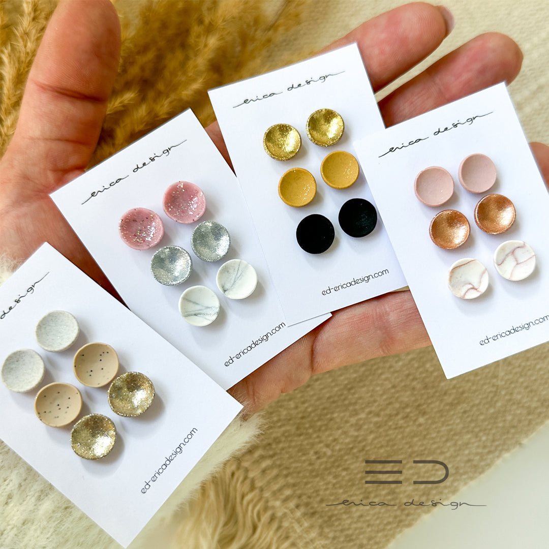 noName | ensemble de boucles d'oreilles en argent
