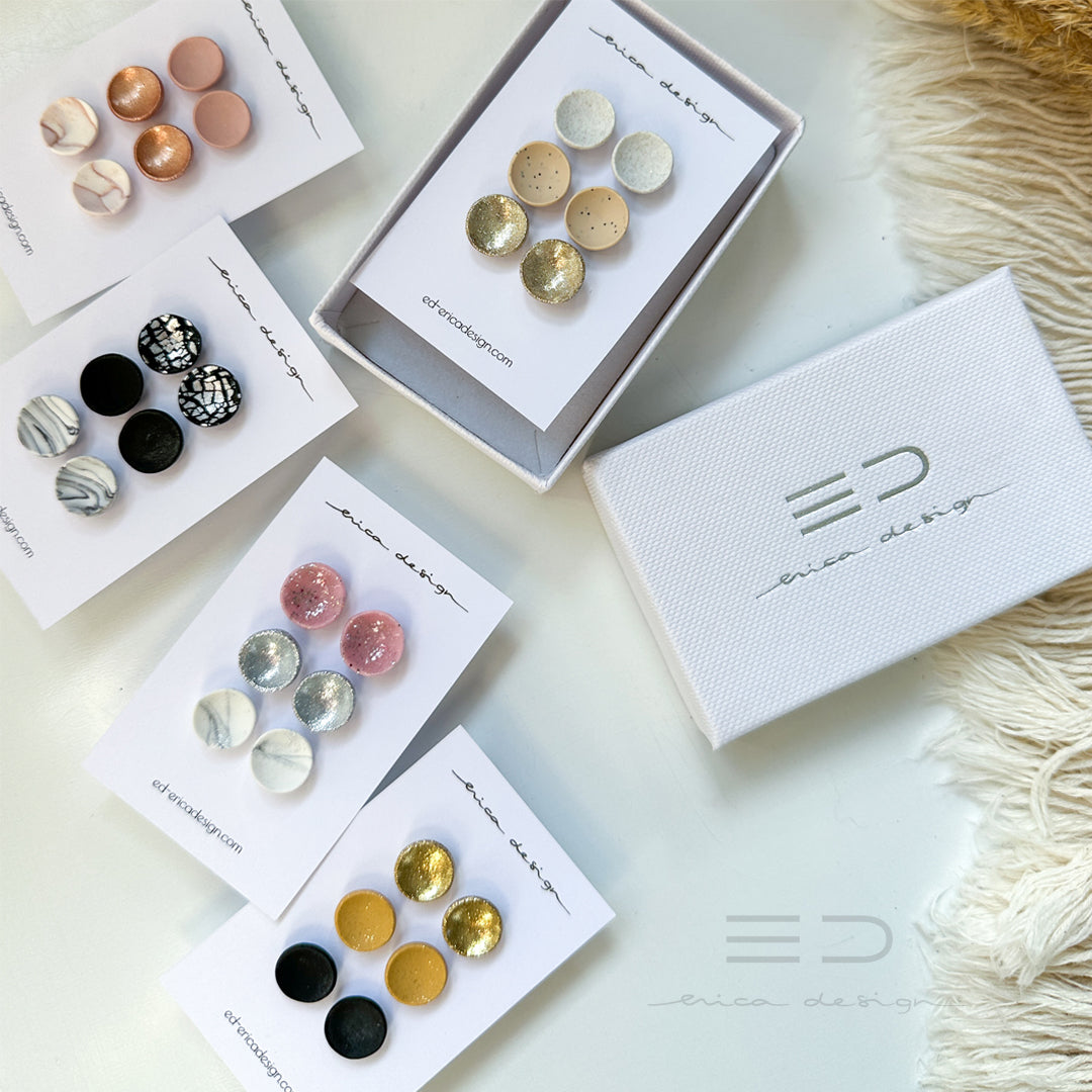 noName | ensemble de boucles d'oreilles en argent